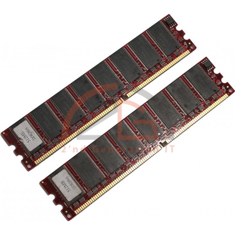 1GB DUAL KIT 2x 512MB DDR PC RAM Speicher 333MHz PC 2700U CL2,5