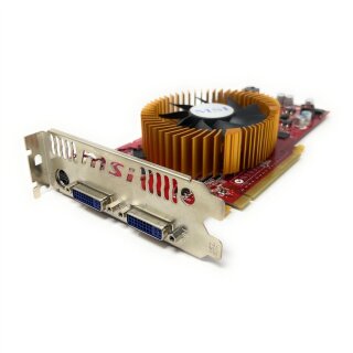 MSI Nvidia GeForce 9800GT 512MB PCI-E Aktiv Full Profile 2x DVI S-Video