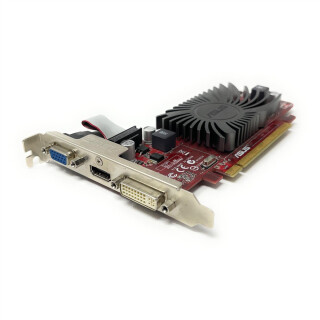 Asus ATI Radeon HD 5450 512MB PCI-E 16x/16-Fach Silent Full Profile HDMI VGA DVI