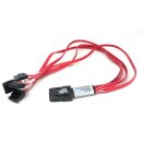 LSI Molex 79576-3003 Raid Controller Kabel Mini SAS zu 4x SATA