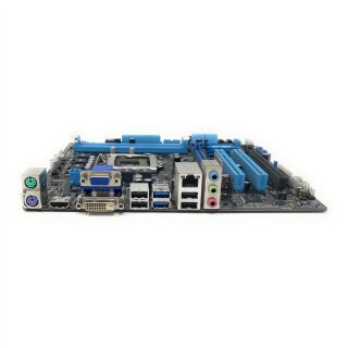 Mainboard Asus P8B75-M LE Sockel 1155 microATX mit Slotblende