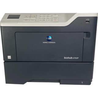Laserdrucker Konica Minolta Bizhub 4702P Duplex LAN USB A4 47 Seiten/Min max. 150.000 Seiten