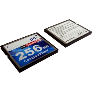 Compact Flash Card 80x 256MB Transcend TS256MCF80