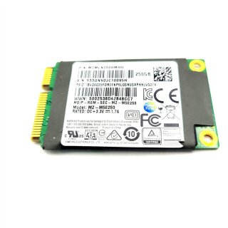 Samsung 850 EVO 250 GB mSATA SSD Sata III Laptop Notebook Festplatte MZ-M5E250
