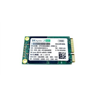 SK Hynix 128 GB mSATA SSD Laptop Notebook Festplatte Sata III SC210 128 GB