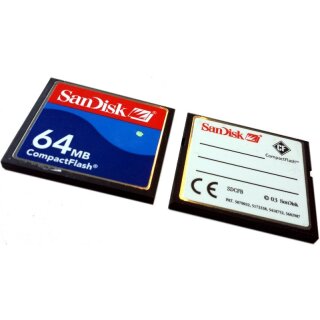 Compact Flash Card 64MB SanDisk SDCFB-64