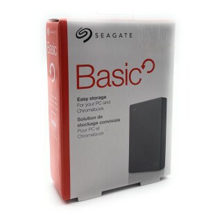 160GB Externe Festplatte 2,5Zoll Seagate Basic Gehäuse USB 3 PC Laptop Notebook