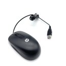 HP Maus optisch Kabelgebunden 1,8 m 3 Tasten USB für...