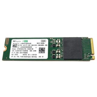 SK Hynix BC511 256 GB SSD PC Festplatte Laptop M.2 2280 NVME MLC PCIE