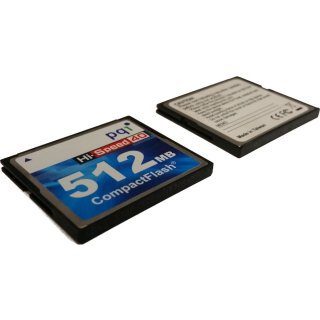 Compact Flash Card 512MB Fujitsu Siemens PQI:FCR512