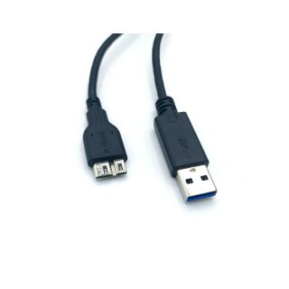 USB 3.0 Micro B Kabel Festplattenkabel Ladekabel Datenkabel Toshiba WD 1,2 m