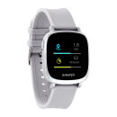 X-WATCH IVE XW FIT Silver Smartwatch Fitness Tracker Uhr Sportuhr Android iOS