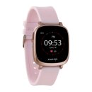 X-WATCH IVE XW FIT Rosa Smartwatch Fitness Tracker Uhr Sportuhr Android iOS
