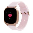 X-WATCH IVE XW FIT Rosa Smartwatch Fitness Tracker Uhr Sportuhr Android iOS