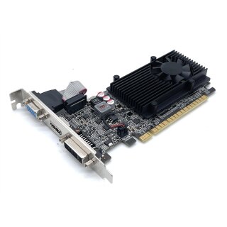 EVGA GeForce GT 610 2GB DDR3 PCI-E 2.0 Grafikkarte Passiv Silent DVI HDMI VGA PC