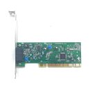 Longshine LCS-8056M internal 56K PCI Voice/Fax/Modem Card Adapter Karte 2xRJ11