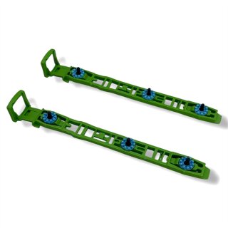 2x  Fujitsu 3.5" Laufwerk Festplatten Schienen HDD Fujitsu EASY RAIL K10-C378