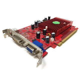 Palit Geforce 7100GS 128MB PCI-E 16x / 16-Fach Silent Full Profile DVI-I D-SUB S-Video XNE+7100G-TD16-PM8072