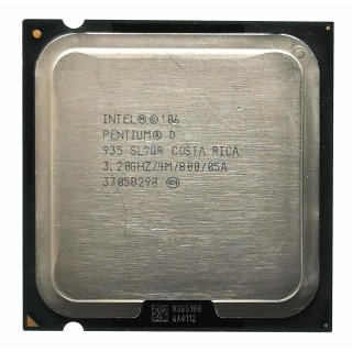 CPU Intel 775 Pentium Dual Core 2 x 3,2 GHz D 935 Tray / SL9QR