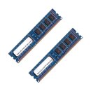 2GB - KIT / 2x 1024MB Markenhersteller DDR2 PC2-5300U 667MHz CL5 OEM