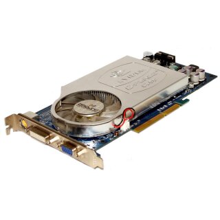 ProLink PixelView Geforce 6800 LE 128MB AGP DVI-I D-SUB S-Video PV-N40LA(128JD)