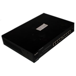 Switch POE Zyxel ES1100-8P 8-Port 10/100 LAN 19-Zoll Rack / Stand-Alone 1HE