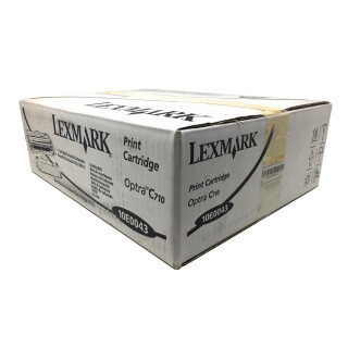 Toner Original Lexmark 10E0043 Black / Schwarz 10.000 Seiten Neuware OVP !