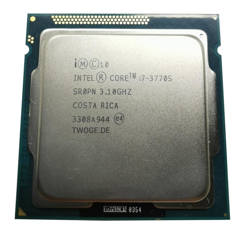 CPU Intel 1155 Gen 3 Core i7 4 x 3,4 GHz i7-3770s Tray / SR0PN 