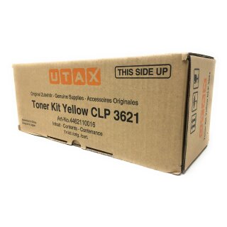 Toner Original Utax 4462110016 CLP3621 Yellow / Gelb 5.000 Seiten Neuware OVP