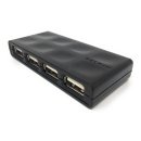 Belkin Original Mobiler Hi-Speed USB 2.0 Hub (4-Port, aktiv) Black / Schwarz