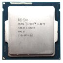 CPU Intel 1150 Core i5 4 x 3,4 GHz  i5-4670 Tray / SR14D