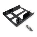 HDD / SSD / SSHD Festplatten Einbaurahmen 2 x 2,5 Zoll...