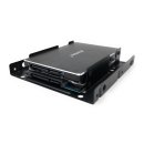 HDD / SSD / SSHD Festplatten Einbaurahmen 2 x 2,5 Zoll Platten auf 1 x 3,5 Zoll inkl. Schrauben