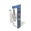 USB VGA KVM Original Switch EFB EB977 / 2-Port VGA USB Audio auf 1-Port VGA USB Audio - Neuware