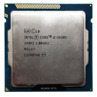 CPU Intel 1155 Gen 3 Core i5 4 x 3,0 GHz  i5-3550s Tray / SR0P3