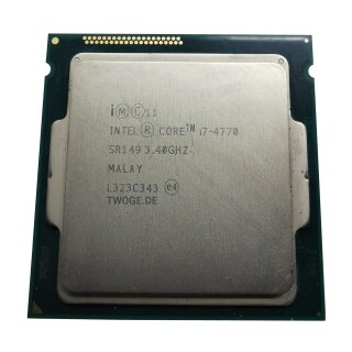 CPU Intel 1150 Core i7 4 x 3,4 GHz i7-4770 Tray / SR149