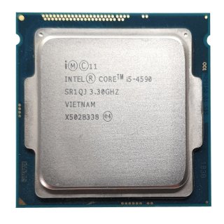 CPU Intel Quad Core i5-4590 4x 3,3 GHz 1150 Sockel Prozessor 4.Gen Tray