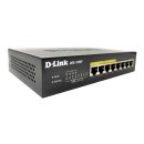 Switch D-Link DGS-1008P Desktop Gigabyte 8 x RJ-45 4x RJ-45 PoE + 10/100/1000 LAN