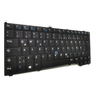 Notebook-Tastatur Dell E7240 E7440 NSK-LD0BC 0TV6P8 backlight QWERTZ deutsch / schwarz A-Ware