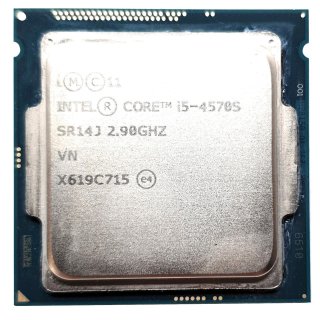 CPU Intel Quad Core i5-4570s 4x 2,9 GHz 1150 Sockel Prozessor 4.Gen Tray