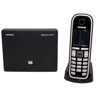 fast neu Siemens Gigaset C475 IP Festnetz + VOIP kpl. mit Ladeschale und Netzteil