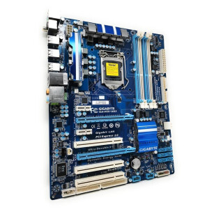 Mainboard Gigabyte GA-P55-UD3 Sockel 1156 ATX ohne Slotblende