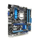 Mainboard ASUS P7H55-M/USB3 Sockel 1156  microATX mit Slotblende + Intel i3-540