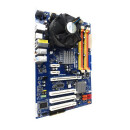 Mainboard ASRock P5B-DE Sockel 775 ATX ohne Slotblende + Intel E7500 + K&uuml;hler