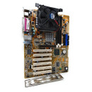 Mainboard Asus P4PE-X TE Sockel 478 ATX mit Slotblende + Pentium 2,4GHz + K&uuml;hler