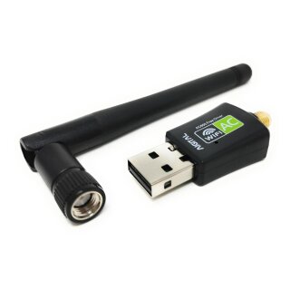 USB WLAN Stick WiFi Adapter 600Mbps 802.11ac/n/g/b Windows XP/7/8/10/Vista NEU