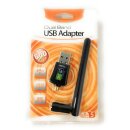 USB WLAN Stick WiFi Adapter 600Mbps 802.11ac/n/g/b...