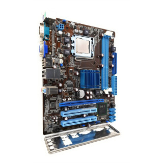 Mainboard Asus P5G41T-M LX2/GB Sockel 775 ATX mit Slotblende + PD 945