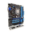 Mainboard Asus P8B75-M LE Sockel 1155 microATX mit Slotblende + Intel i5-3450