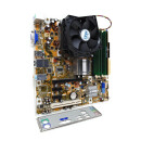 Systemboard HP IPI8L-L8 462797-001 Sockel 775 mit Slotblende + PDC E5200 + K&uuml;hler + 4GB RAM